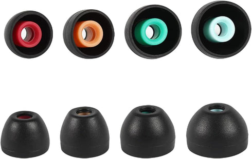 4 Pairs Ear Tips for Sony TrueWireless Earbuds - New Sony XM5, WF-1000XM5, WF-1000XM4, WF-1000XM3, WF-XB700, Ultimate Comfort | Unshakeable Fit | ...
